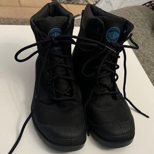 Palladium, Pampa Men's (Unisex) Black Waterproof Boots